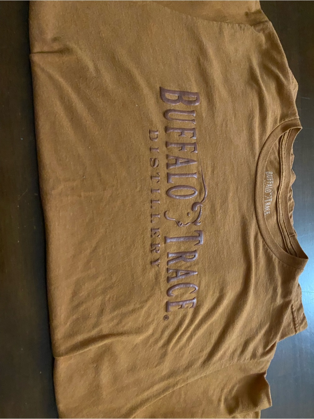 Buffalo David Bitton Mustard Logo Crewneck Tee